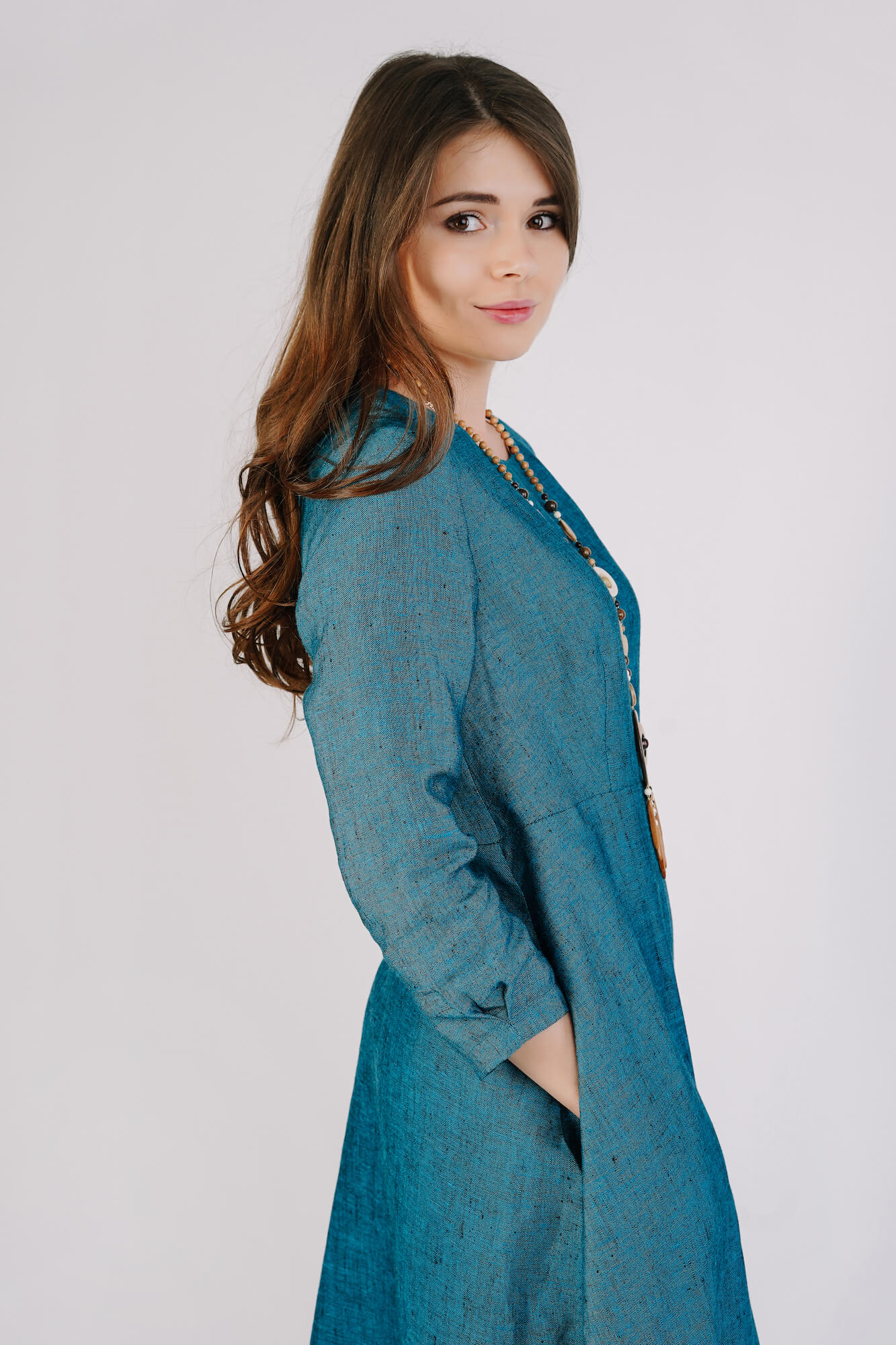Boho Style Dress with Sleeves